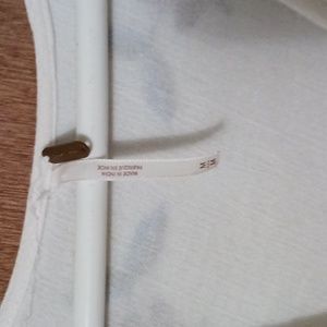 White embroidered dress